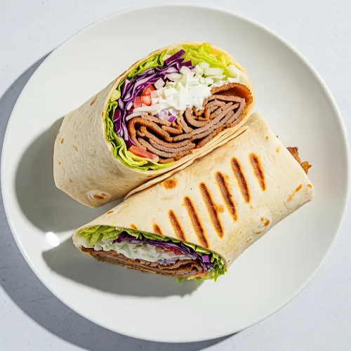 Lamb Shawarma Wrap Meal 