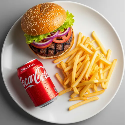 Beef Burger Meal 