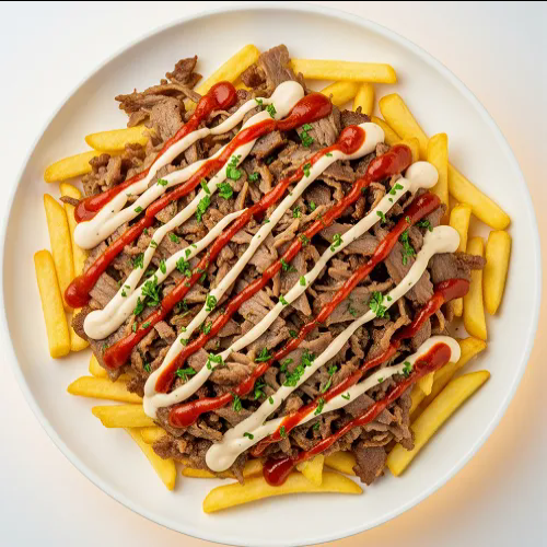 Loaded Fires With Lamb Shawarma 