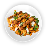 Chips & Cheese With Chicken Shawarma 